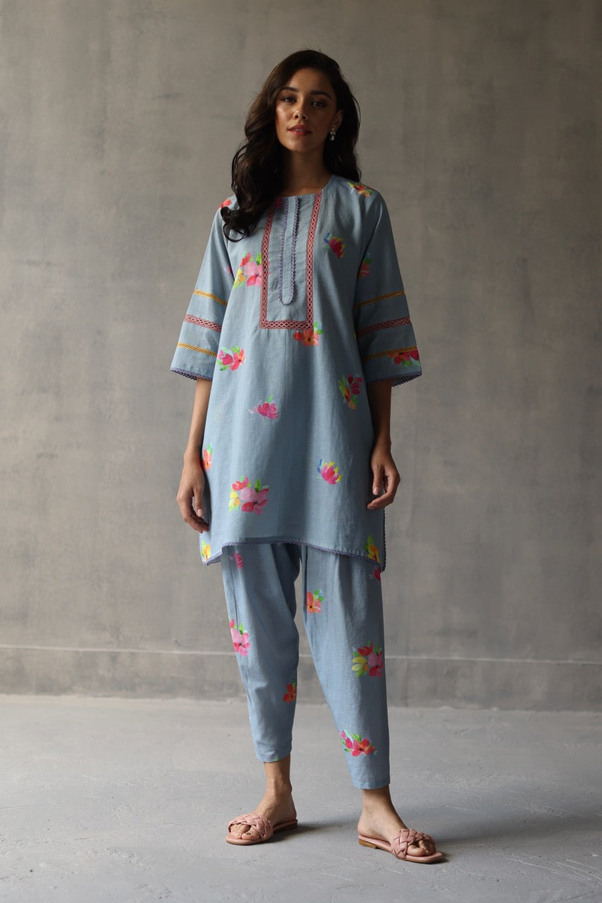 Heather Kurta Set