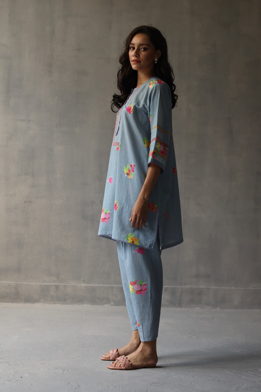 Heather Kurta Set