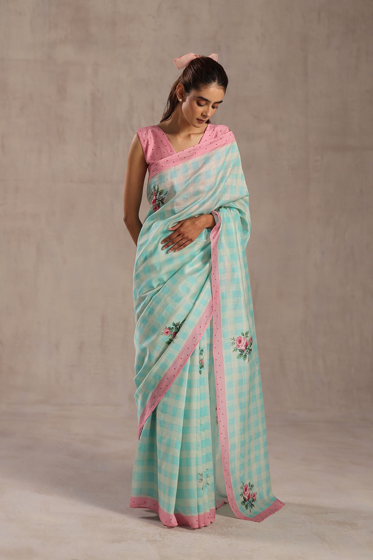 Hollyhock Saree