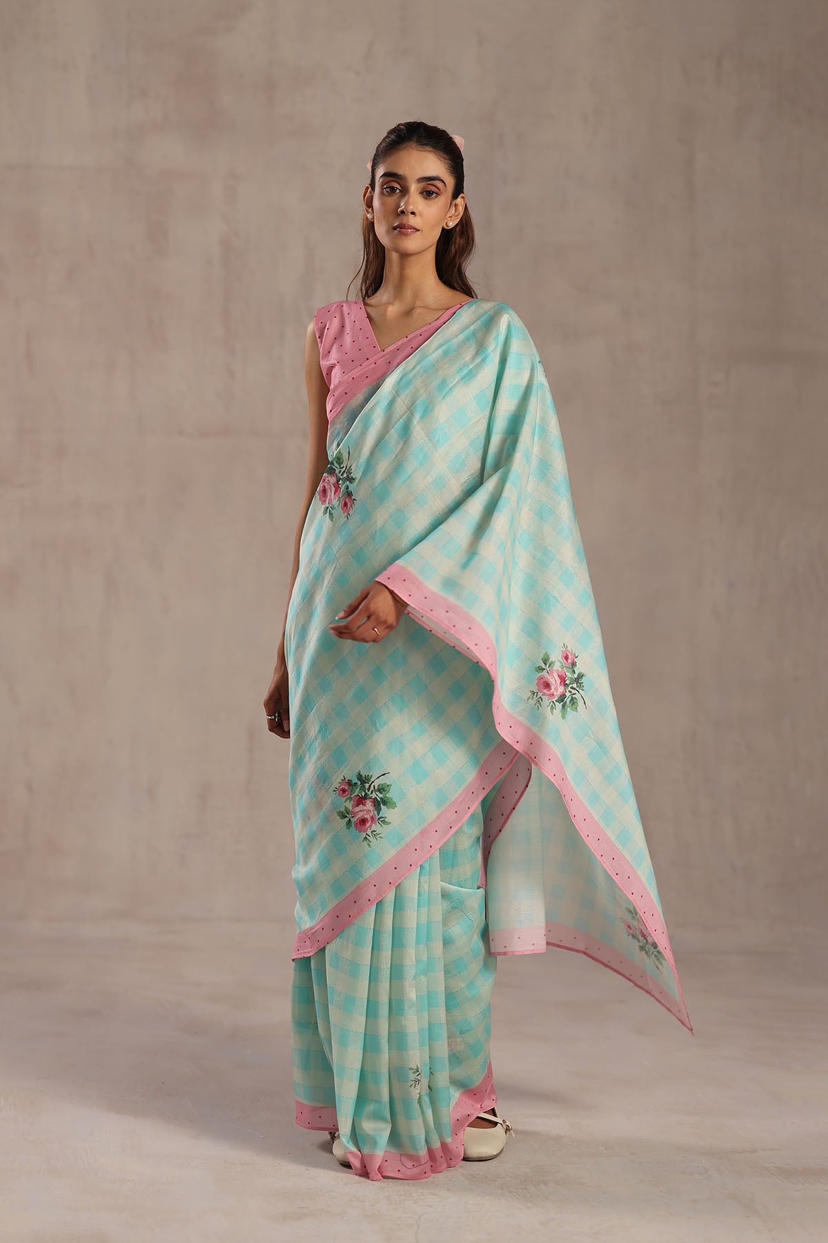 Hollyhock Saree