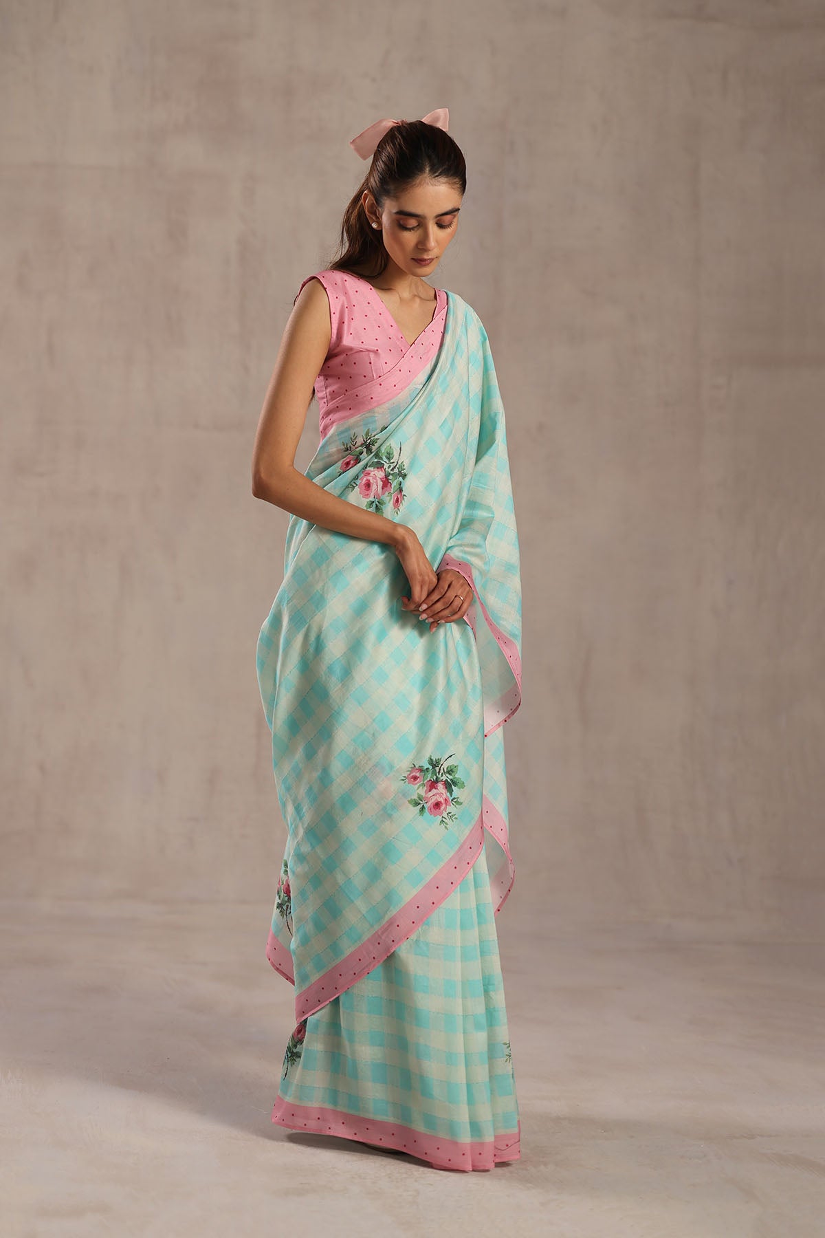 Hollyhock Saree
