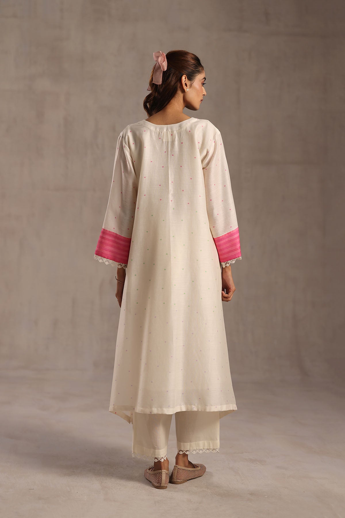 Apricot Kurta Set
