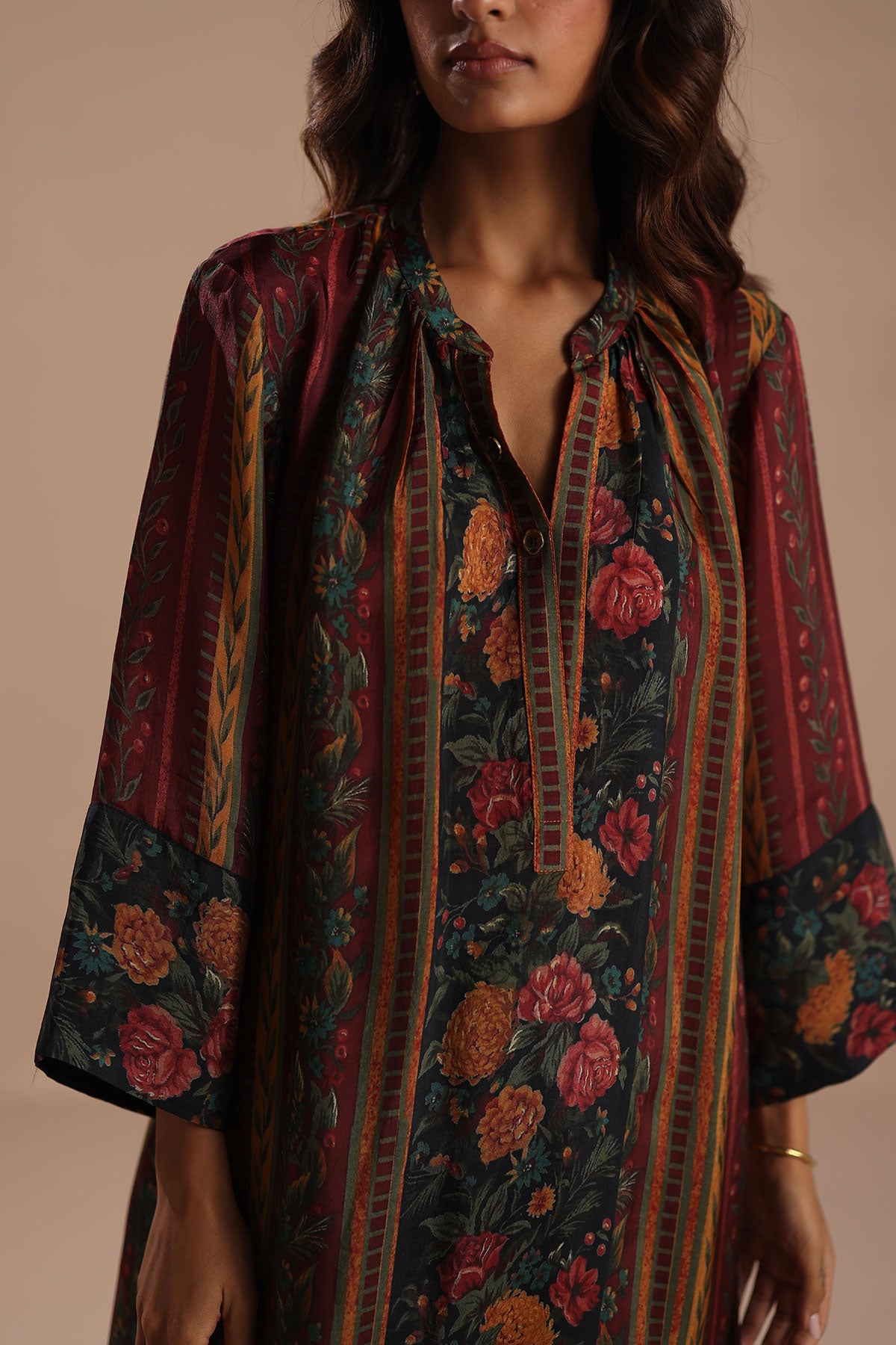 Auburn Kurta Set