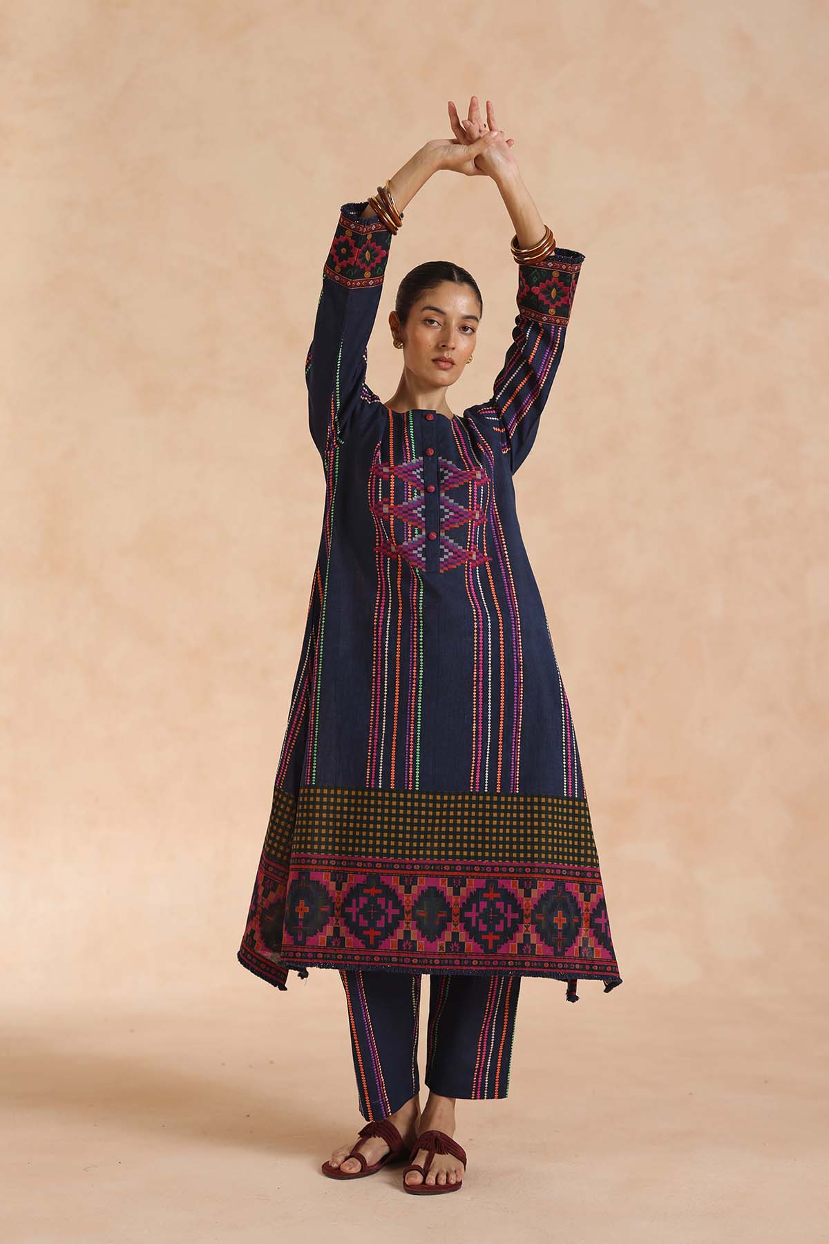 Uzbek Kurta Set