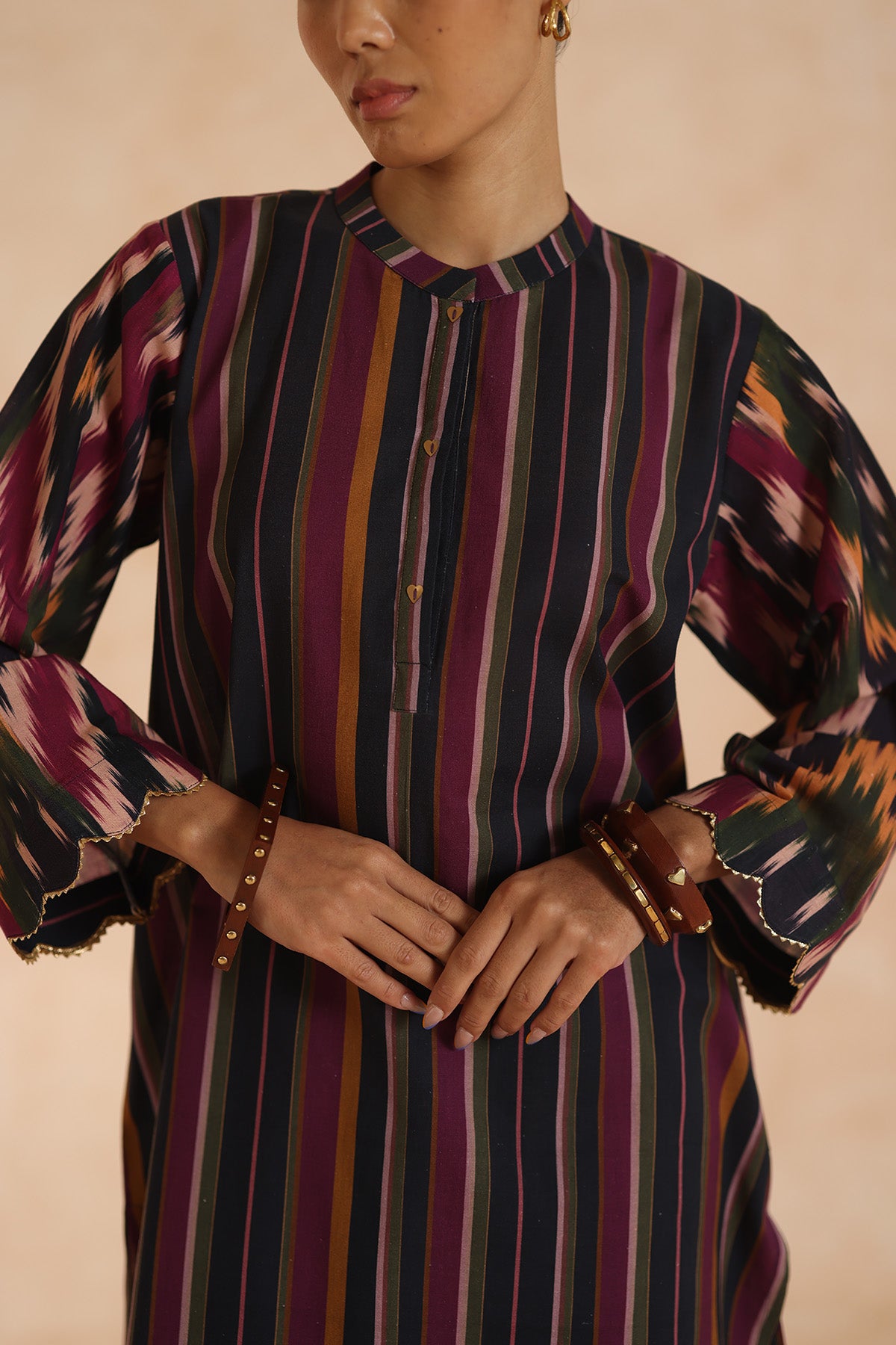 Ikat Tunic Set