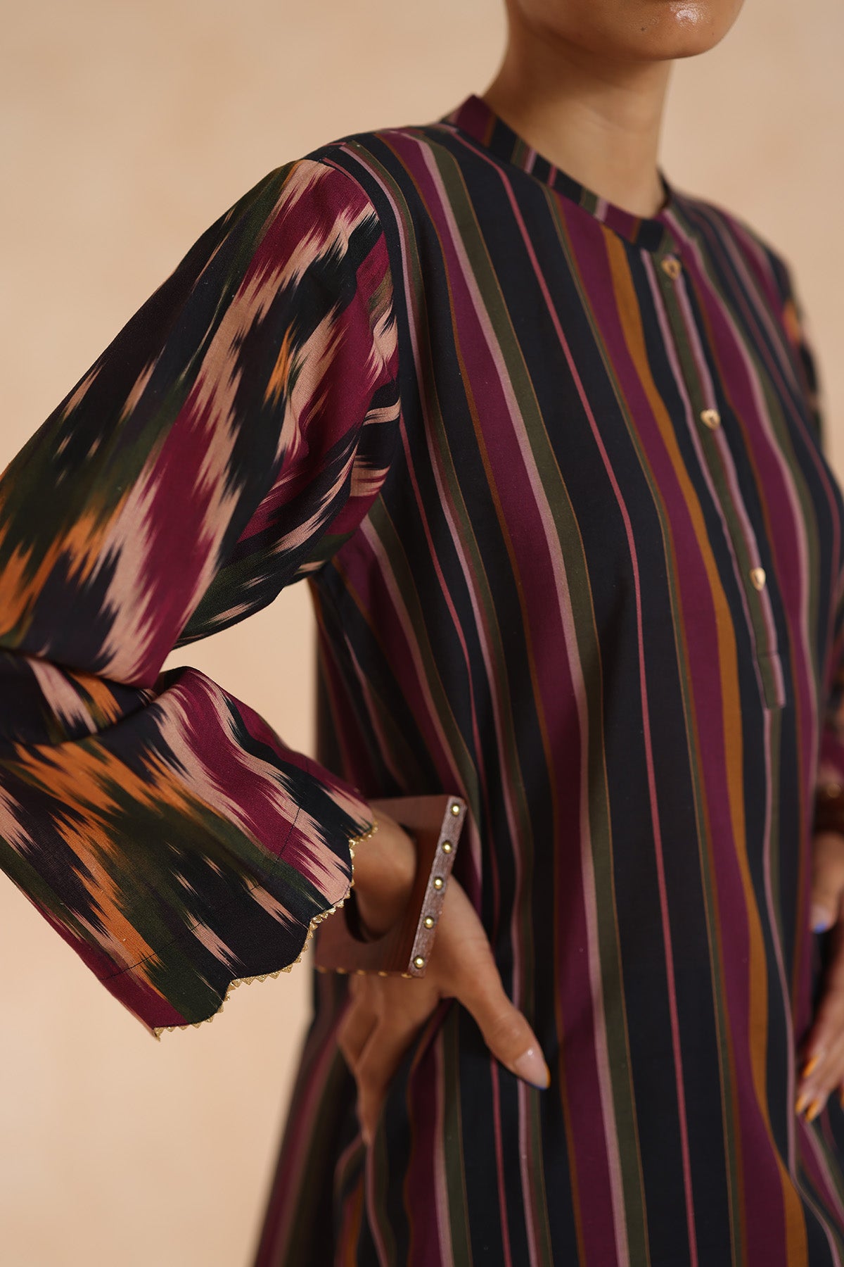 Ikat Tunic Set