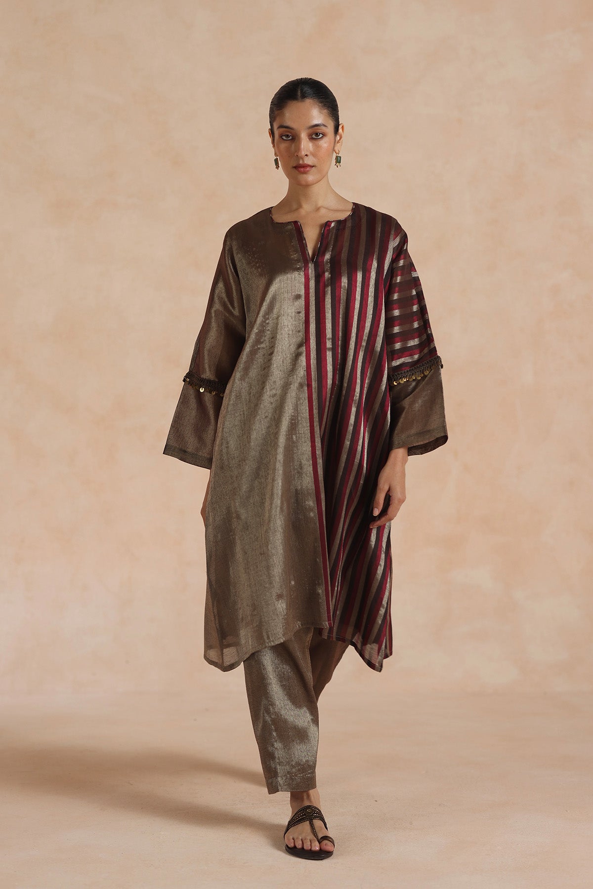Champagne Kurta Set