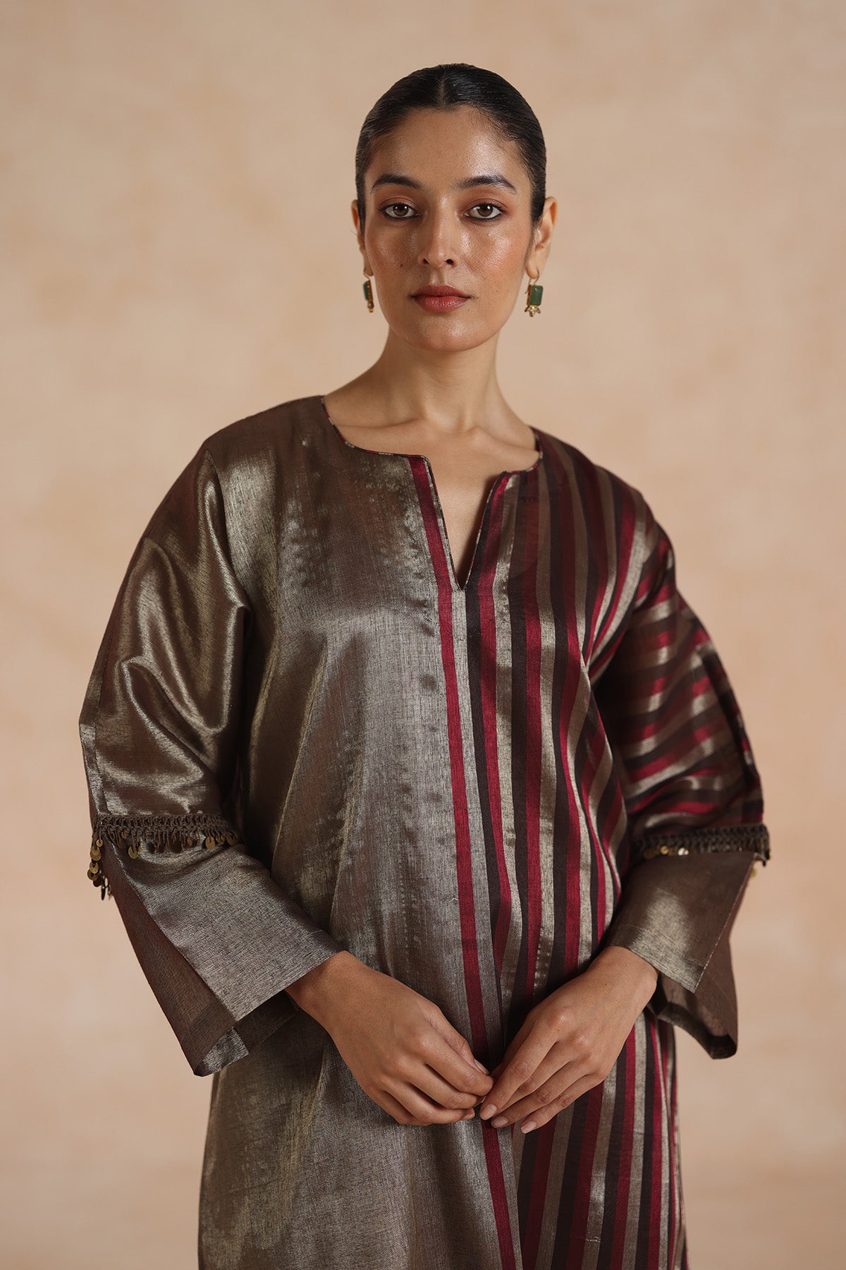 Champagne Kurta Set