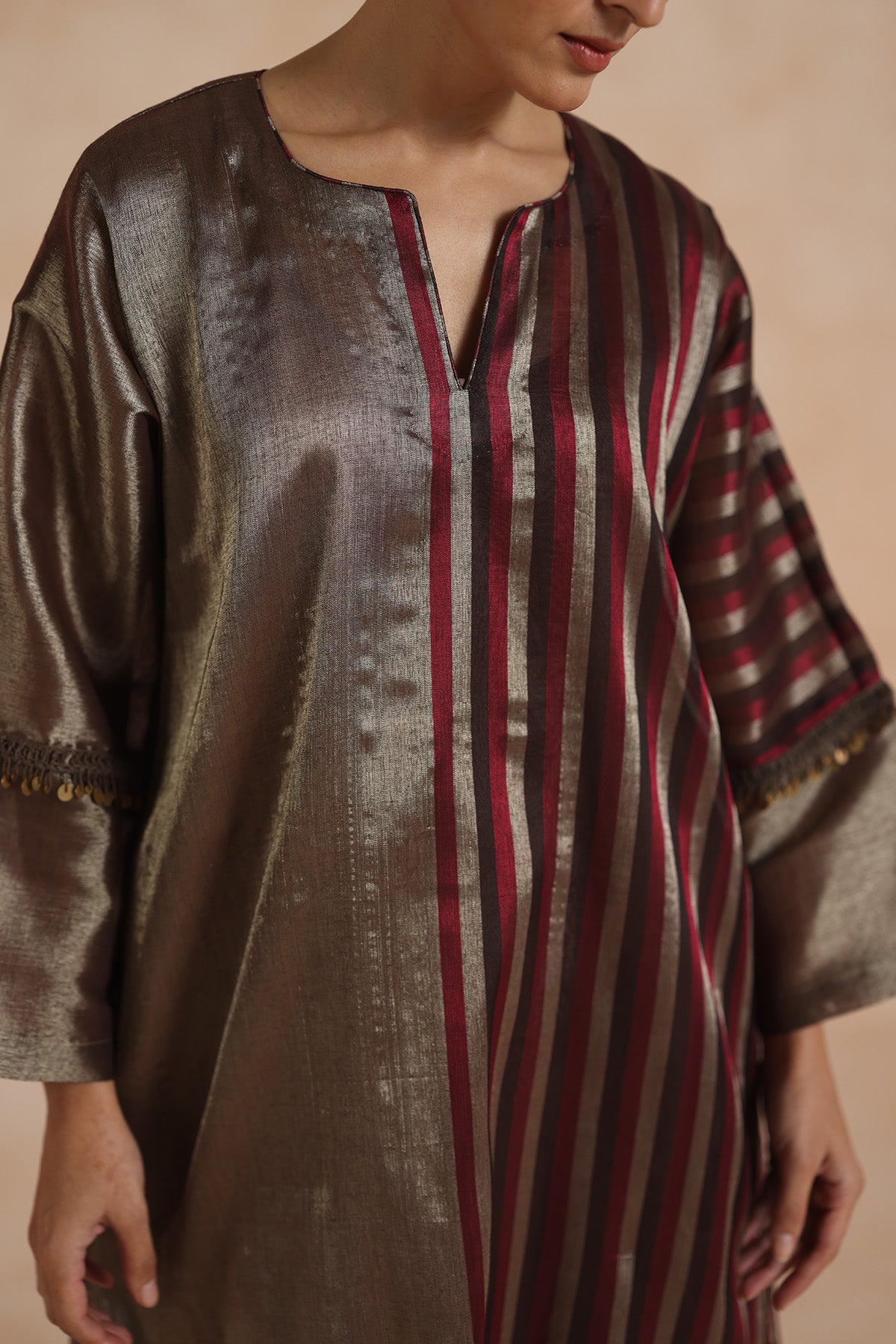Champagne Kurta Set
