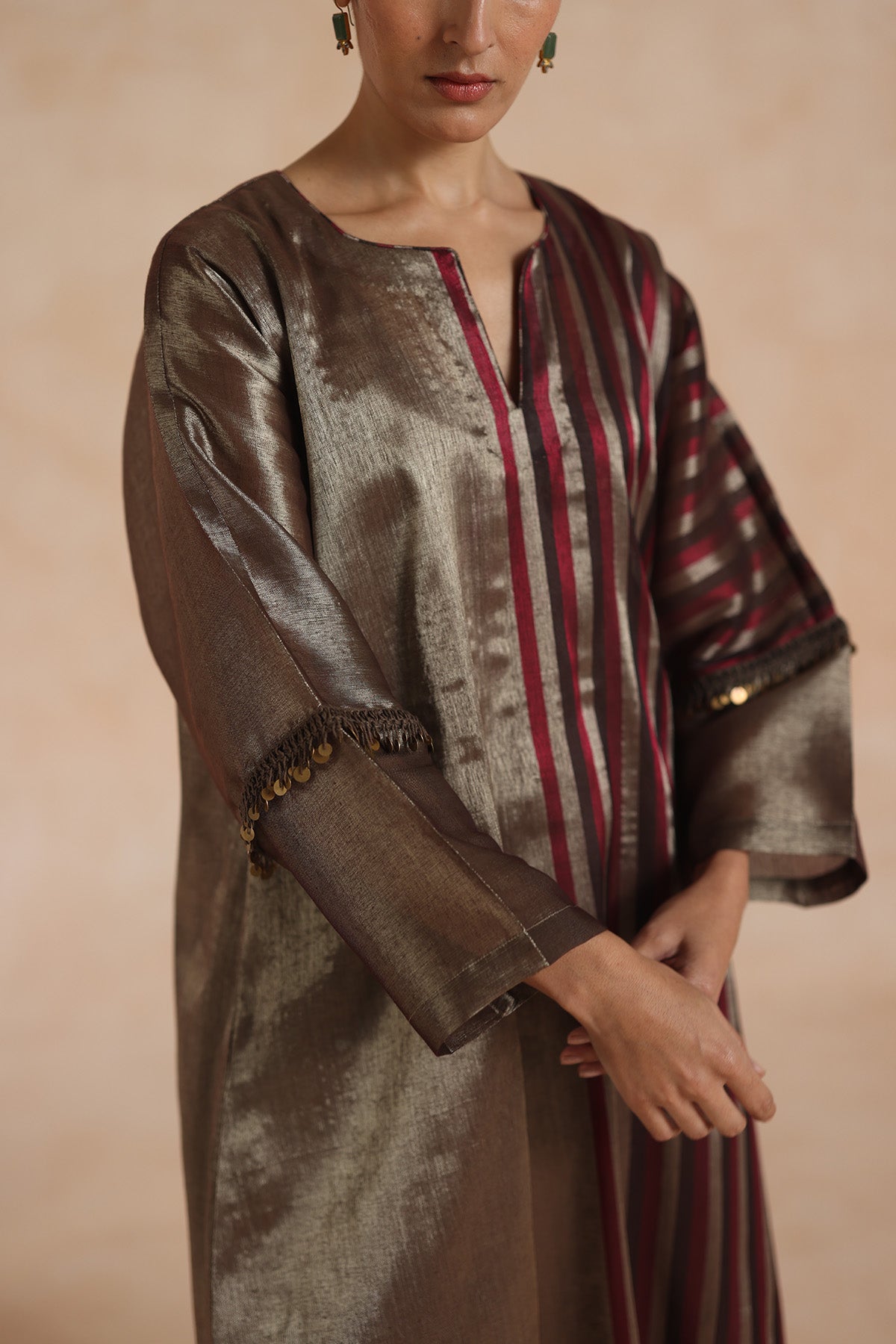 Champagne Kurta Set