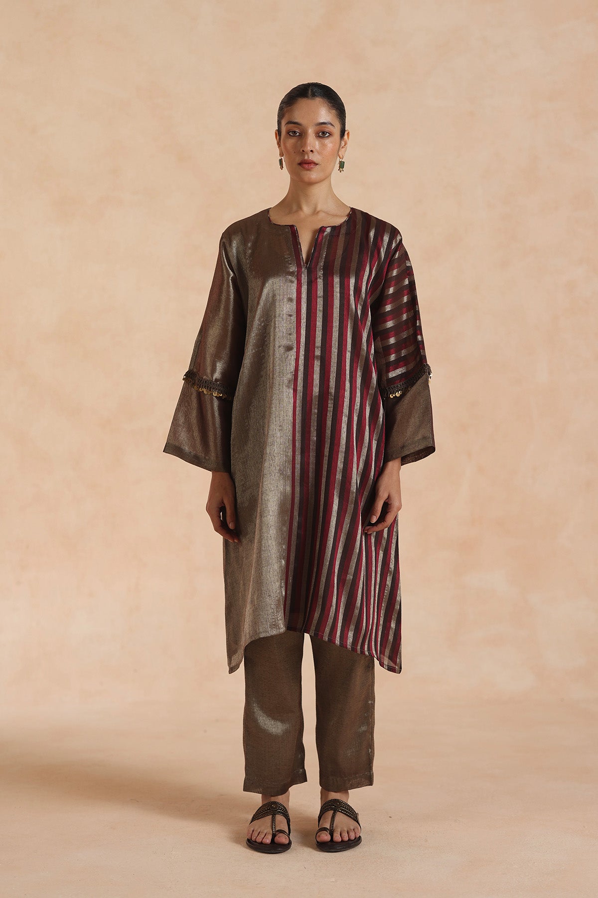 Champagne Kurta Set