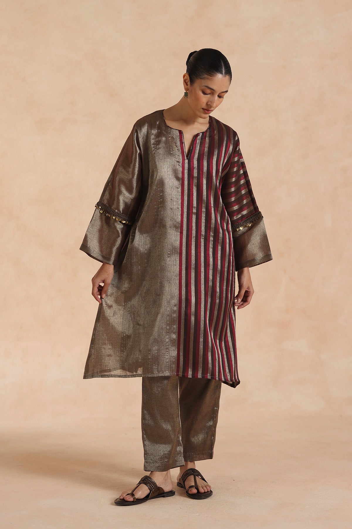 Champagne Kurta Set