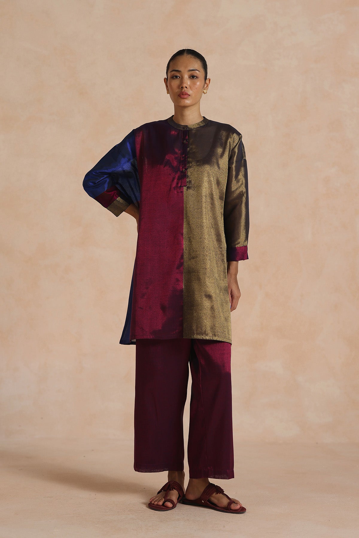 Chrome Tunic Set